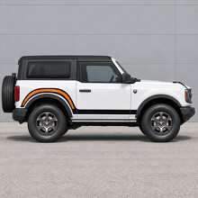 Rear Arch Collar Big Bend 2-Door Side Vinyl Decal Sticker for Ford Bronco 2024_2