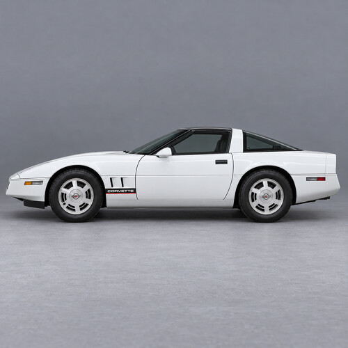 Gill Underline Fender Vinyl Decal Sticker for Chevrolet Corvette C4 1984_1