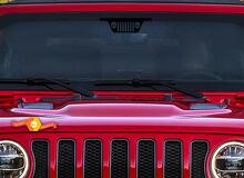 Windshield Grille Logo Skull Vinyl Decal Sticker for Jeep Wrangler 2