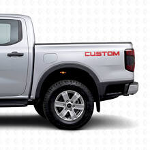 Custom Lettering Side Vinyl Decal Kit for Musclecar Ranger_4