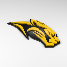 Panther Low Prowl 3D Acrylic Badge_2