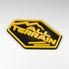 All Terrain Contour 3D Acrylic Badge_2
