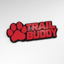 Trail Buddy Paw 3D Acrylic Badge_3