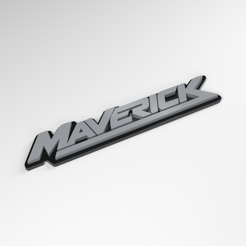 Custom Name Signature 3D Acrylic Badge_1
