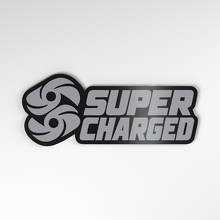 Supercharged 3D Acrylic Car Badge_4