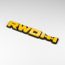 RWD 3D Acrylic Car Badge_2