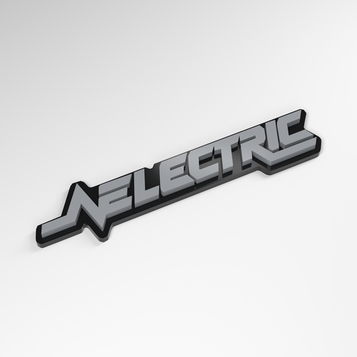 Electric 3D Acrylic Car Badge