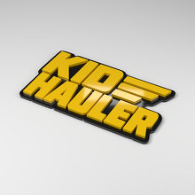 Kid Hauler 3D Acrylic Car Badge_2
