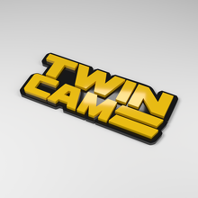 Twin Cam 3D Acrylic Car Badge_2
