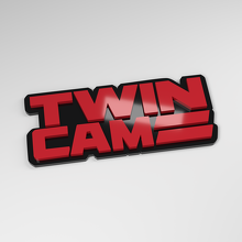 Twin Cam 3D Acrylic Car Badge_3