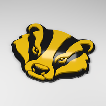 Badger 3D Acrylic Car Badge_2
