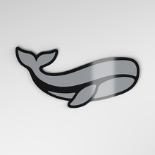 Whale 3D Acrylic Car Badge_4