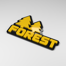Forest 3D Acrylic Car Badge_2