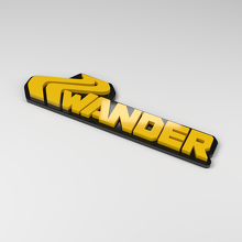 Wander 3D Acrylic Car Badge_2