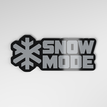 Snow Mode 3D Acrylic Car Badge_4