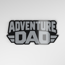 Adventure Dad 3D Acrylic Car Badge_4