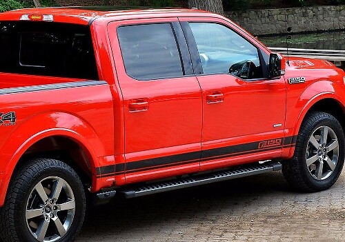 Logo Side Stripe Graphics Decal Sticker for Ford F-150