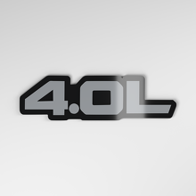 4.0L 3D Acrylic Car Badge_4
