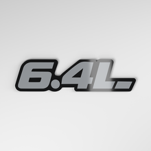 6.4L 3D Acrylic Car Badge_4
