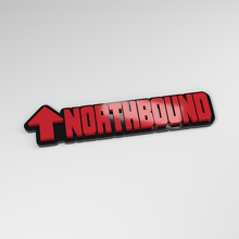 Northbound 3D Acrylic Car Badge_3