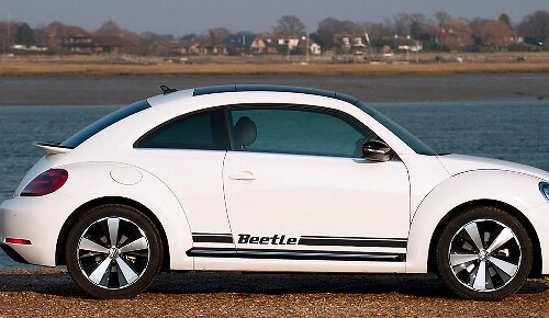 Beetle Rocker Panel Stripes Vinyl Decals Kit for Volkswagen Beetle