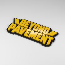 Beyond Pavement 3D Acrylic Car Badge_2