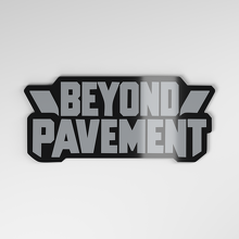 Beyond Pavement 3D Acrylic Car Badge_4
