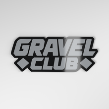 Gravel Club 3D Acrylic Car Badge_4