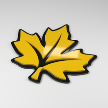 Maple Leaf 3D Acrylic Car Badge_2