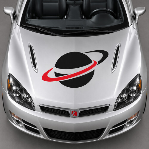 Orbital Horizon Hood Vinyl Decal for Saturn Sky Red Line 2007–2009_1