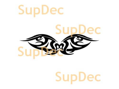 Tribal Shadow Wings Vinyl Decal For Cars