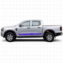 Distressed Side Stripe Vinyl Decal for Musclecar Ranger Wildtrak_2