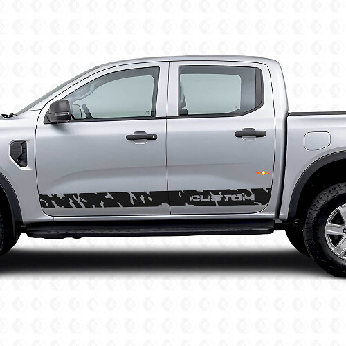 Wild Side Stripe Graphics Decal Sticker for Musclecar Ranger Wildtrak