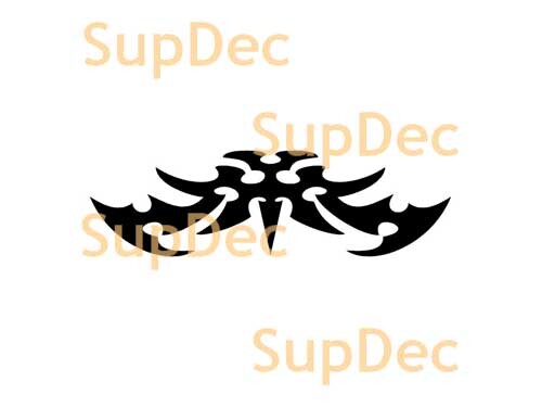 Tribal Blade Wings Vinyl Decal For Cars