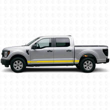 Dual Custom Side Stripes Vinyl Decal Kit for Musclecar truck 2016_5