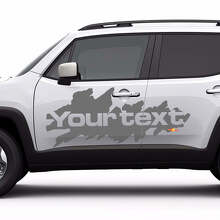 Mud Splash Side Vinyl Decals for Jeep Renegade_2