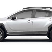 Side Doors Stripes Rocker Panel for Suba Crosstrek Vinyl Decals Stickers Graphics 2 colors 3