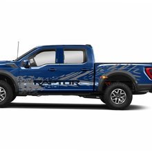 Huge Side Doors Truck Splash Raptor Decal Sticker Wrap for Ford F-150 Raptor 2