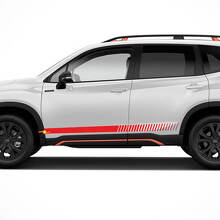 Racing Side Stripes Vinyl Decal Kit for Subaru Forester_3