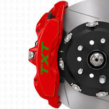 Custom Brake Caliper Vinyl Decals Set for Suba Cars_3