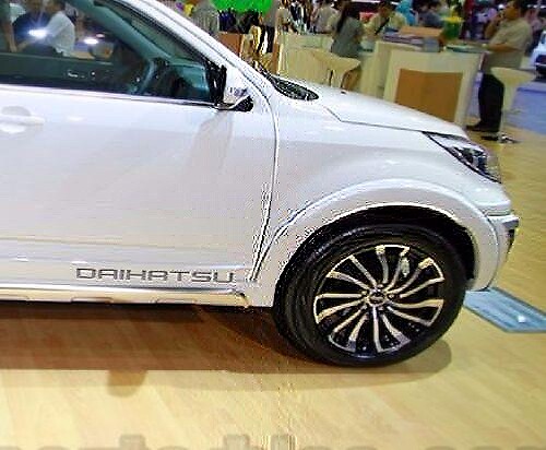 Brand Lettering Side Door Vinyl Decals Pair for Daihatsu