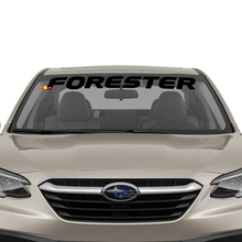 Windshield Banner Vinyl Decal Sticker fit to Suba FORESTER 2