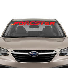 Brand Lettering Windshield Decal Sticker Vinyl Graphics For Subaru Forester 3