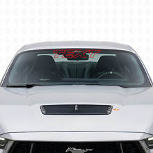 Custom Outlined Windshield Banner Vinyl Decal_4