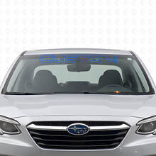 Outline Legacy Windshield Banner Vinyl Decal for Subaru Legacy_2