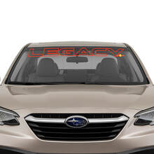 Outline Legacy Windshield Banner Vinyl Decal for Subaru Legacy_3