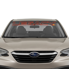 OUTLINE STYLE Windshield Banner Vinyl Decal Sticker fit Suba LEGACY 3