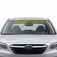 Outline Legacy Windshield Banner Vinyl Decal for Subaru Legacy_5