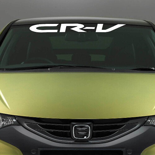 CR-V Logo Windshield Banner Vinyl Decal for Honda CR-V_1
