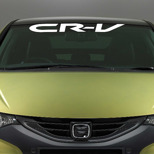 Windshield Banner Vinyl Decal Sticker for Honda CR-V_1